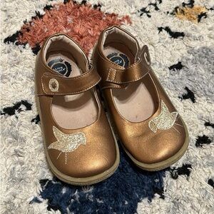 Livie & Luca Pio Pio Bird- Copper/Metallic leather Mary Jane’s